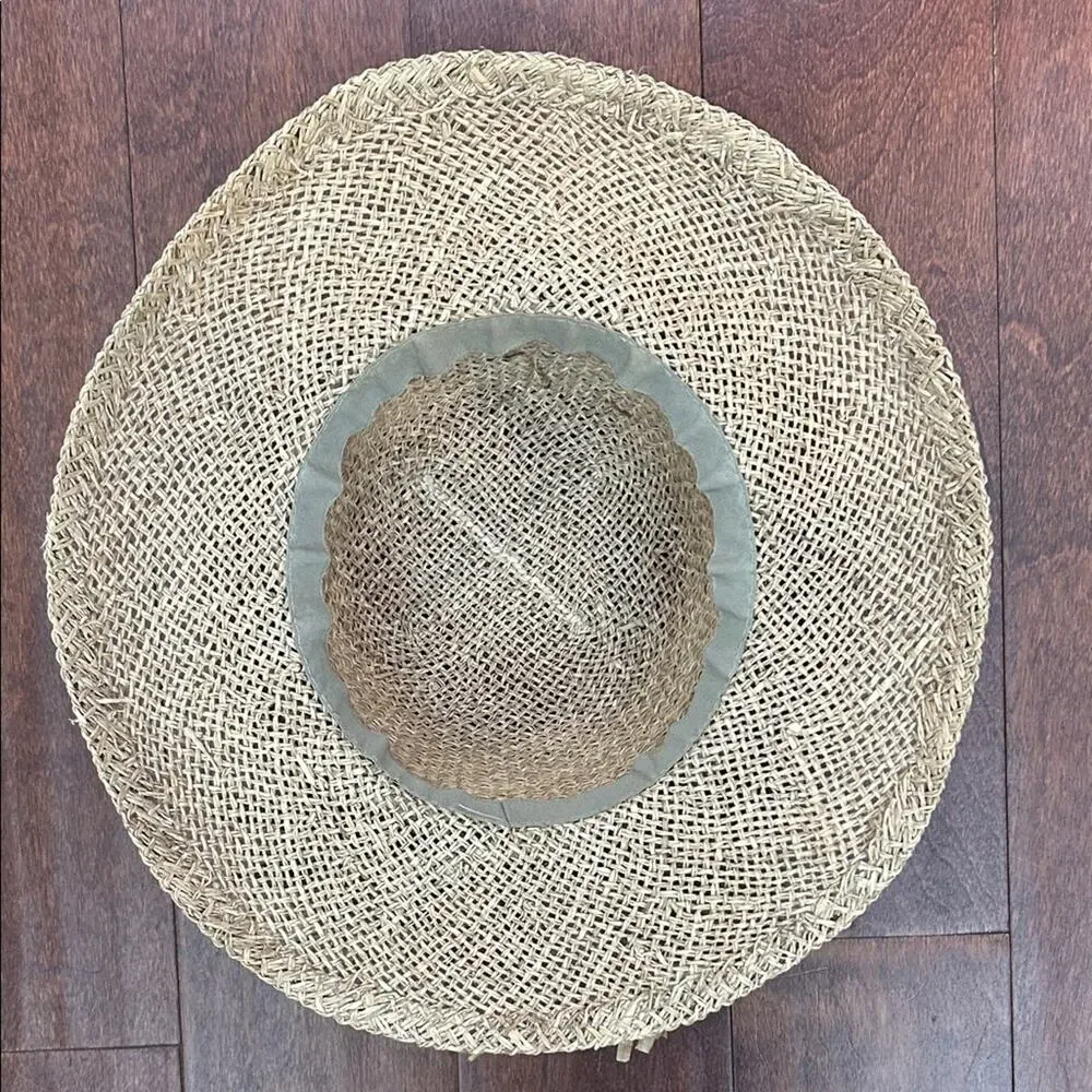 Vintage Cottagecore Straw Hat with Floral Detail - Picture 14 of 16